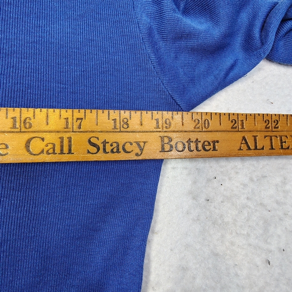 VINTAGE REI Capilene Shirt Men's Medium Blue Purple Long Sleeve Base Layer USA - Picture 12 of 13